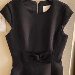 Kate Spade Size 2 Black Dress with bow